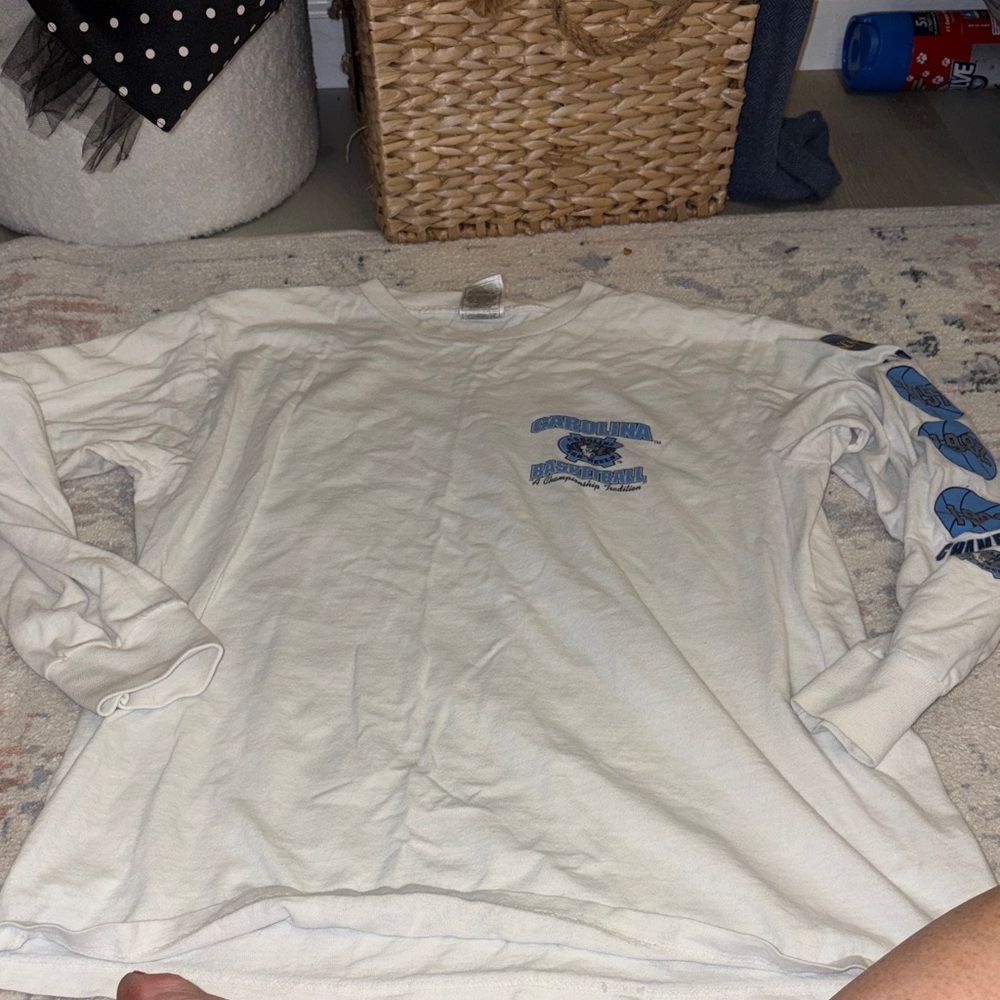 Men's White Long Sleeve Shirt